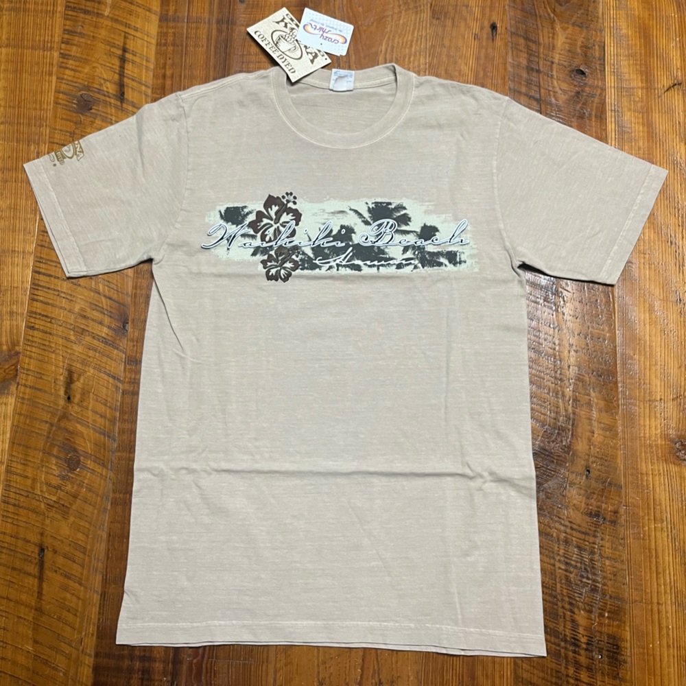NWT Crazy Shirts Waikiki Beach Graphic Tee, Size Small